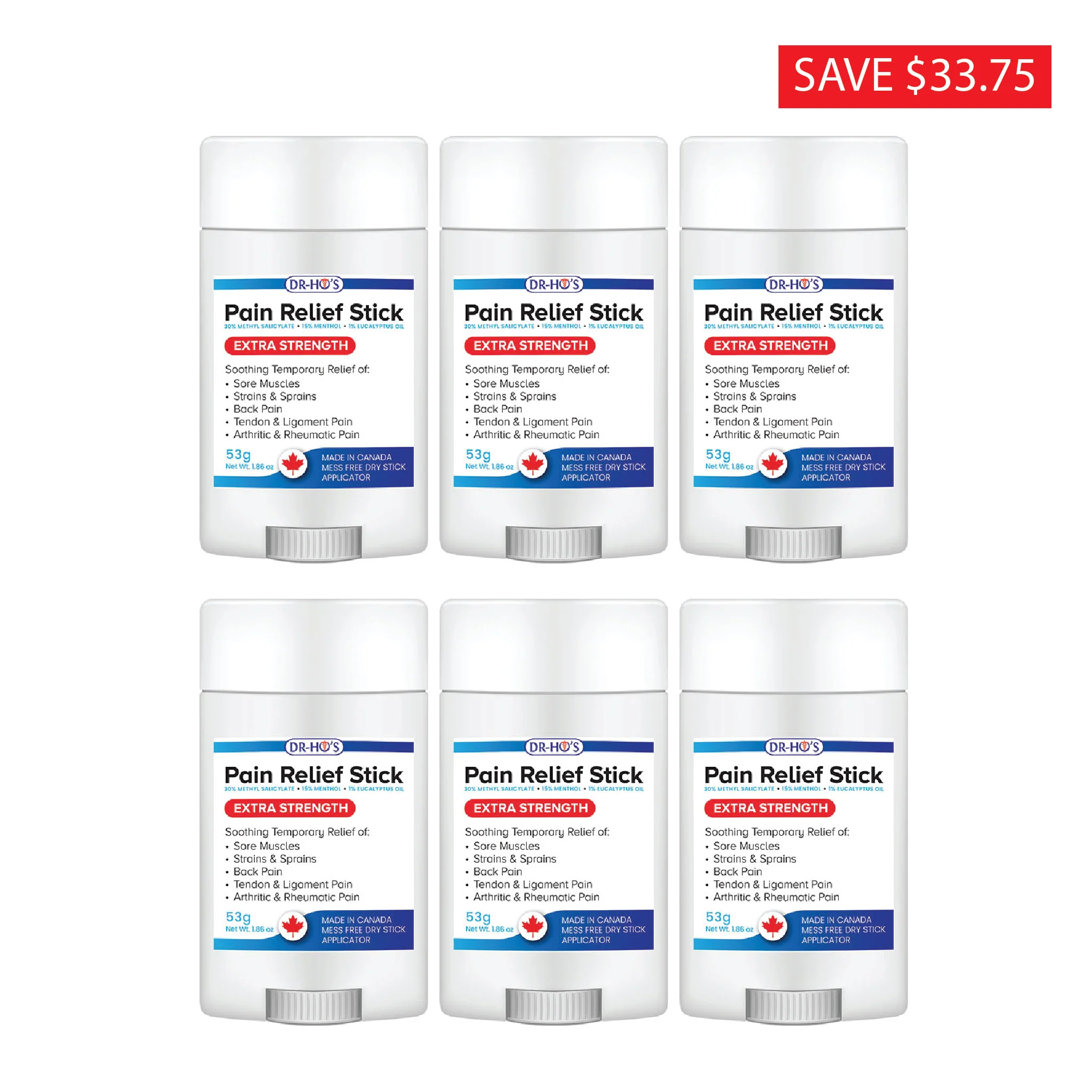 DR-HO'S Pain Relief Stick (53g) - Image 3