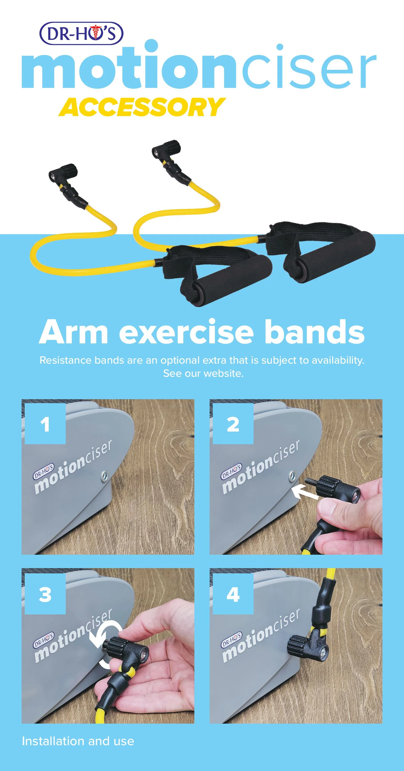 Exercise Bands (for MotionCiser) - Image 3