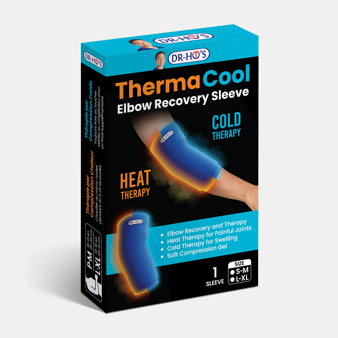 ThermaCool Hot/Cold Elbow Recovery Sleeve - Image 3