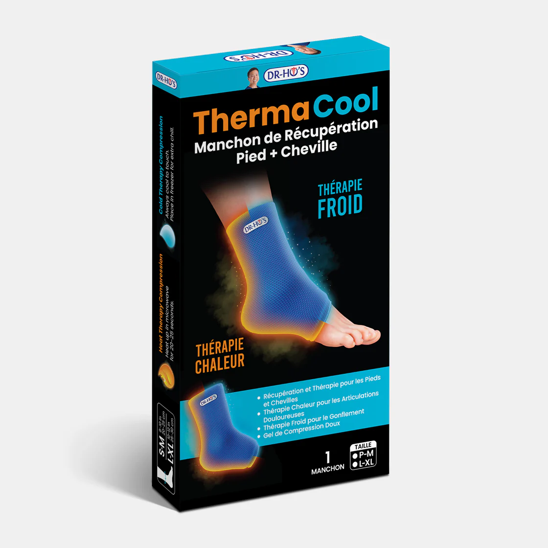 ThermaCool Hot/Cold Foot & Ankle Recovery Sleeve - Image 3