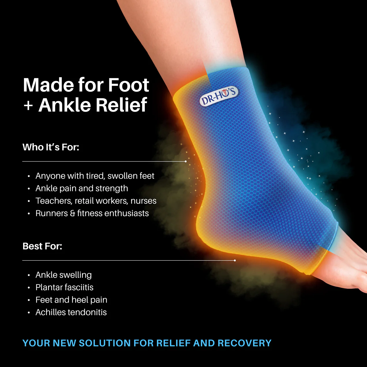 ThermaCool Hot/Cold Foot & Ankle Recovery Sleeve - Image 9