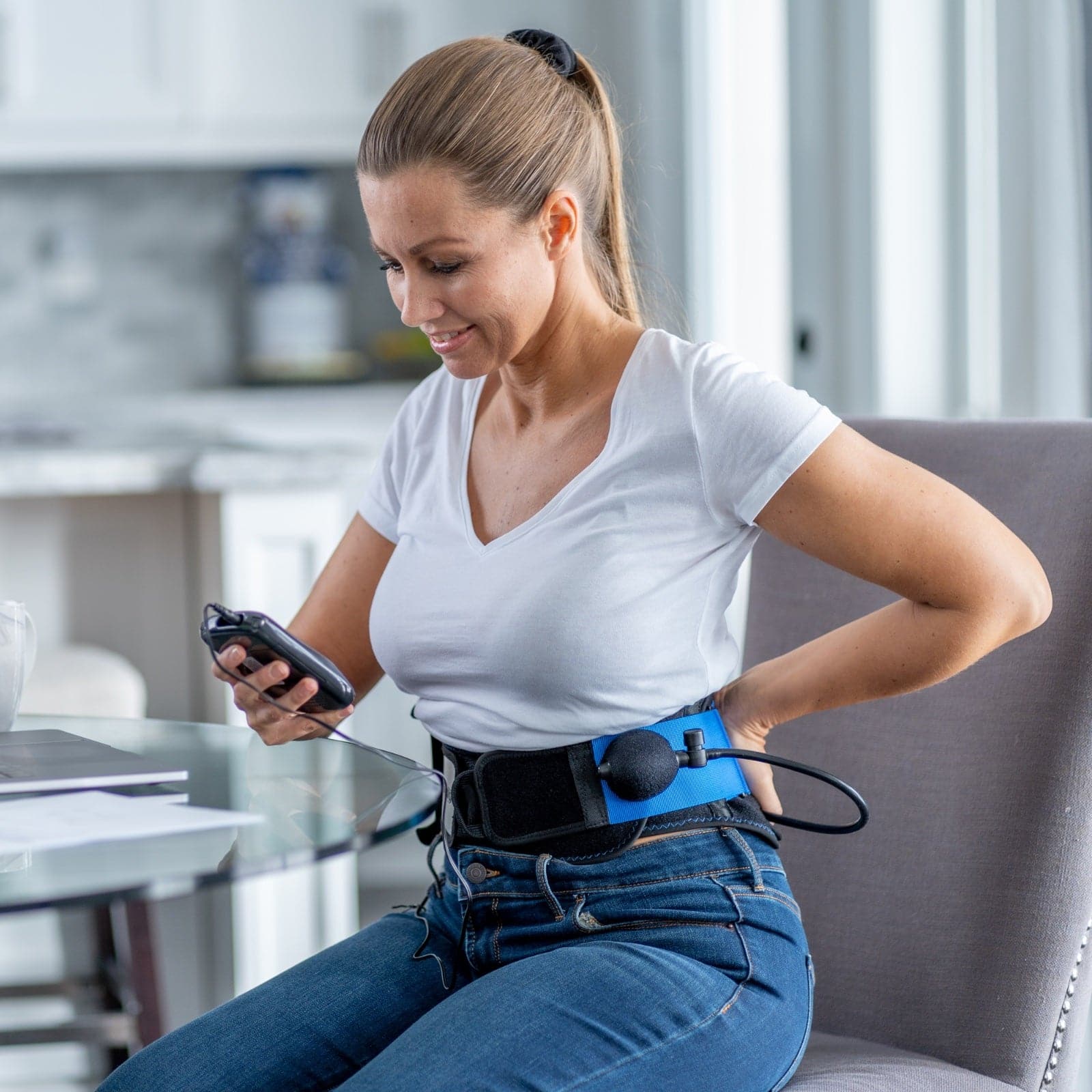 Triple Action Back Belt - 4-in-1 TENS Belt for Back Pain - Essential Package - Image 13