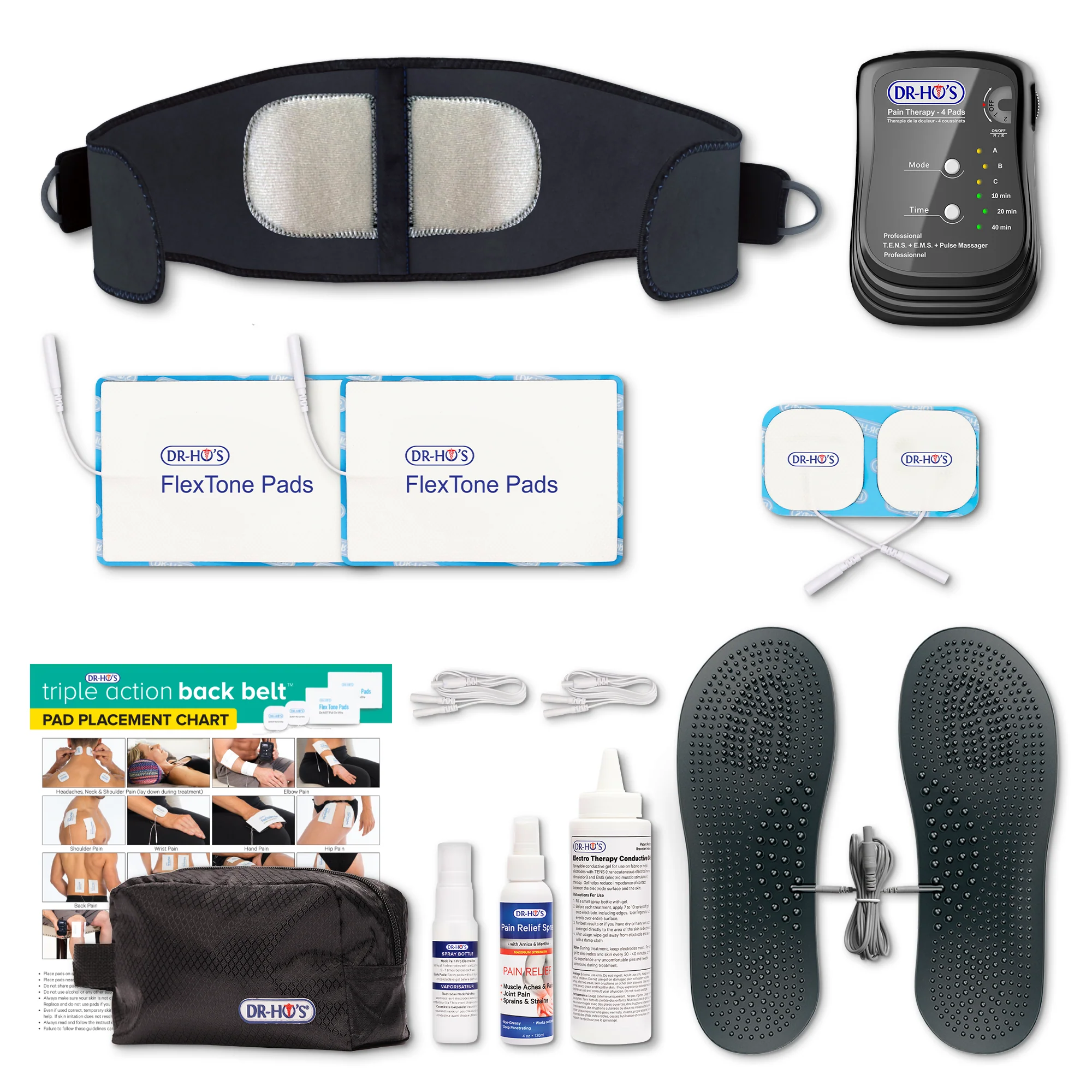 Triple Action Back Belt - 4-in-1 TENS Belt for Back Pain - Essential Package - Image 20